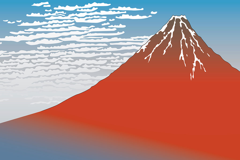 縁起が良い「赤富士」とは？開運や厄除けに絵を飾る意味とおすすめの