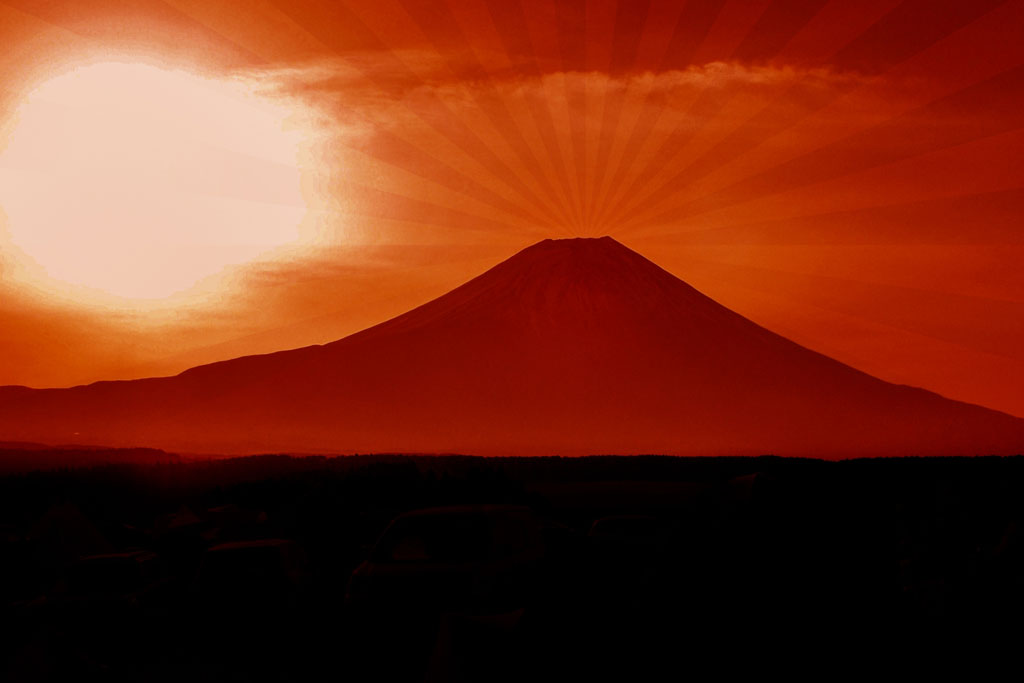 縁起が良い「赤富士」とは？開運や厄除けに絵を飾る意味とおすすめの