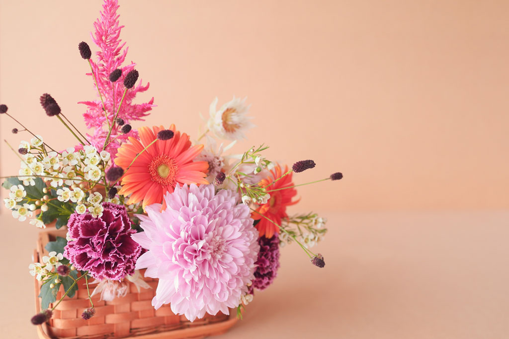 物欲のないお祖母様へのプレゼントにはお花がおすすめ