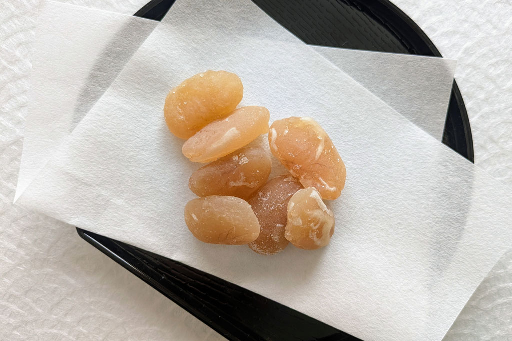 柔らかいお菓子と言えば「甘納豆」