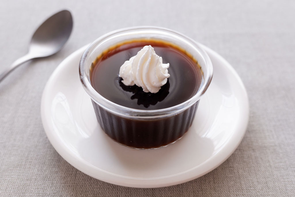柔らかいお菓子と言えば「コーヒーゼリー」