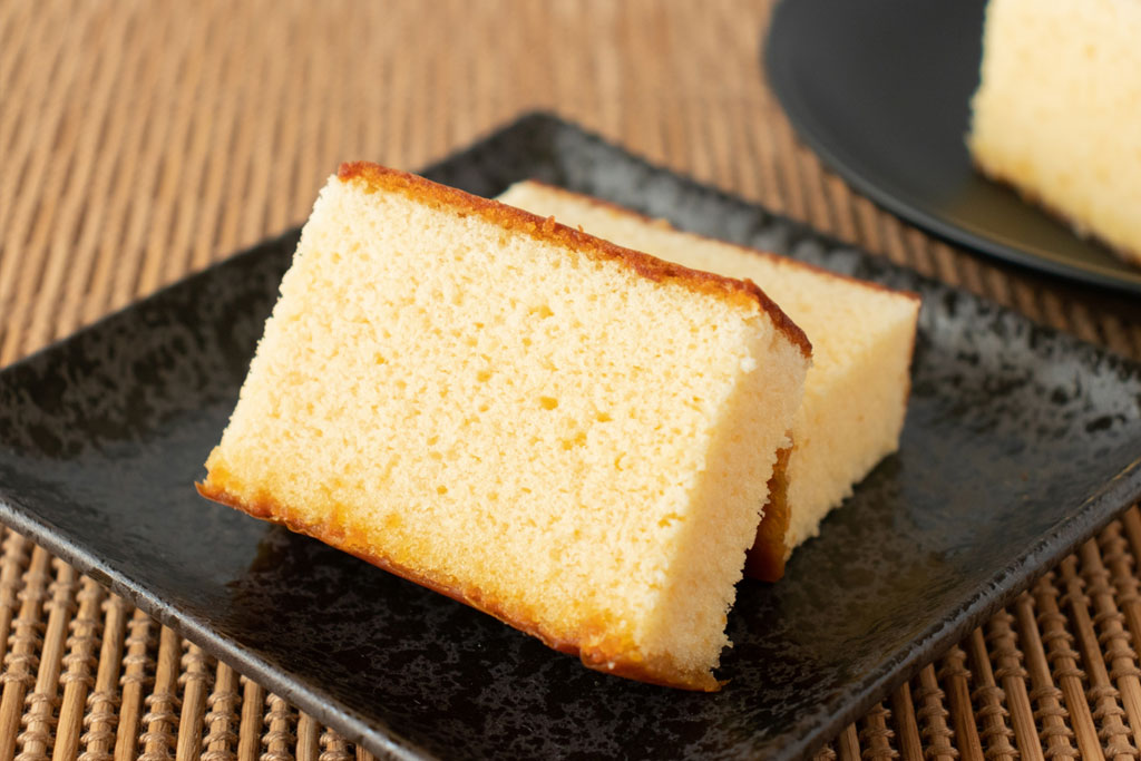 柔らかいお菓子と言えば「カステラ」