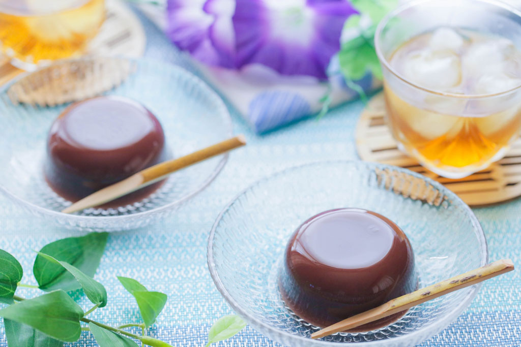 柔らかいお菓子と言えば「水羊羹」