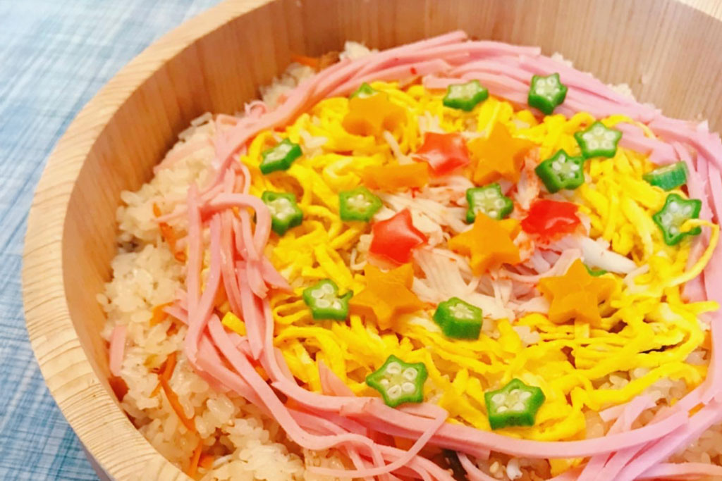 七夕の食べ物といえば「ちらし寿司」