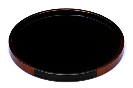 宮内庁御用達 漆器 山田平安堂】茶托 白檀（5枚組） | 漆器 山田平安堂