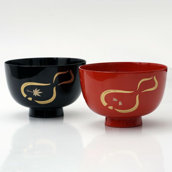 夫婦椀（ペア椀）│宮内庁御用達 漆器 山田平安堂の結婚祝い・ペアギフト