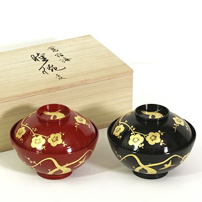 新品✨宮内庁御用達　山田平安堂　捻梅鉢　古代朱　漆器　箱付き　５枚セット 宮内庁御用達 漆器 山田平安堂】捻梅鉢 | 漆器 山田平安堂 WEB本店