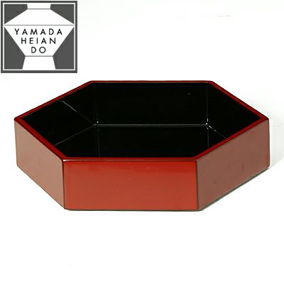 宮内庁御用達 漆器 山田平安堂】六角重 仕切りの追加 | 漆器 山田平安